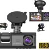 Dashcam Front Rear, 170° Wide Angle 1080p Full HD Dash Camera - Image 5